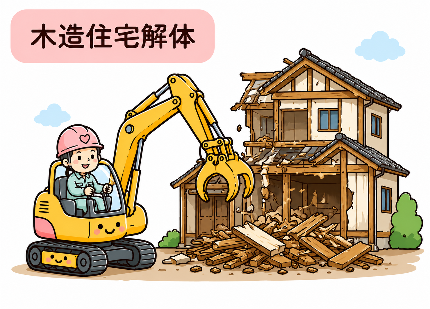 木造住宅解体